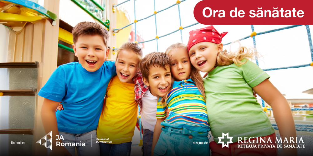 Rețeaua de sănătate REGINA MARIA și Junior Achievement (JA) România încheie a treia ediție a proiectului național „Ora de sănătate” la clasele primare